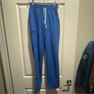 Figs Royal Blue Scrub Pants XXS